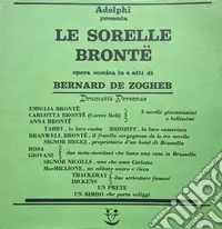 Le sorelle Brontë. Opera comica in quattro atti Soddisfatti O Rimborsati