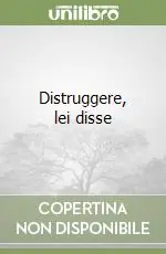 Distruggere, lei disse Più Venduto