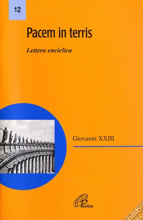 Popolare Pacem in terris. Lettera enciclica