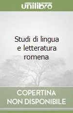 Studi di lingua e letteratura romena Popolare