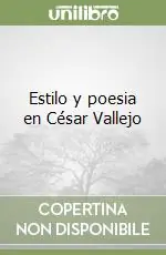 Novità Estilo y poesia en César Vallejo