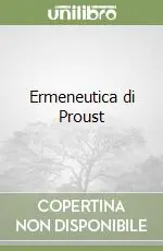 Ermeneutica di Proust Professionale