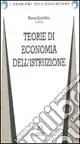 Prezzo Ridotto Teorie di economia dell‘istruzione