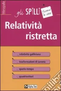 Spedito Oggi Relatività ristretta