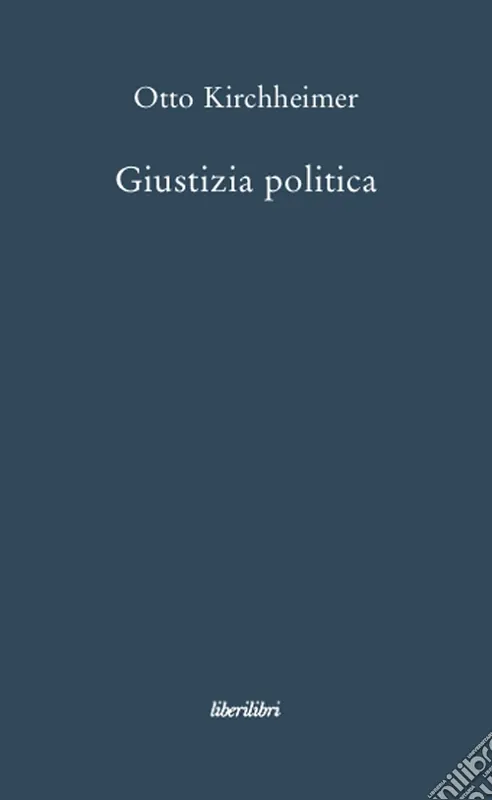 Giustizia politica A Buon Prezzo