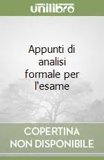 Appunti di analisi formale per l‘esame Super Prezzo