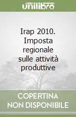 Miglior Prezzo Irap 2010. Imposta regionale sulle attività produttive