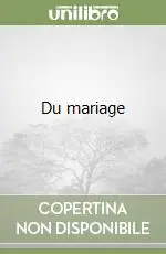 Promozione Du mariage