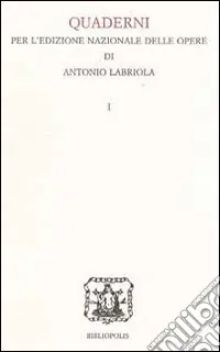 Vendita Finale Quaderno per l‘edizione nazionale delle opere di Antonio Labriola