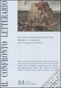 Il confronto letterario. Quaderni di letterature straniere moderne e comparate dell‘università di Pavia. Vol. 53 Occasione