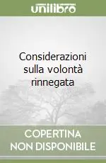 Prezzo Scontato Considerazioni sulla volontà rinnegata