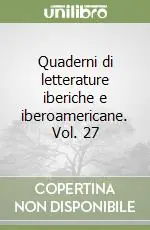 Quaderni di letterature iberiche e iberoamericane. Vol. 27 Solo Oggi