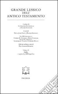 Grande lessico dell‘Antico Testamento. Vol. 10 Indici e appendice bibliografica Compra Adesso