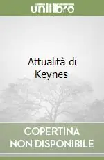 Occasione Attualità di Keynes