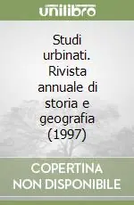 Studi urbinati. Rivista annuale di storia e geografia (1997) Promo Stagionale