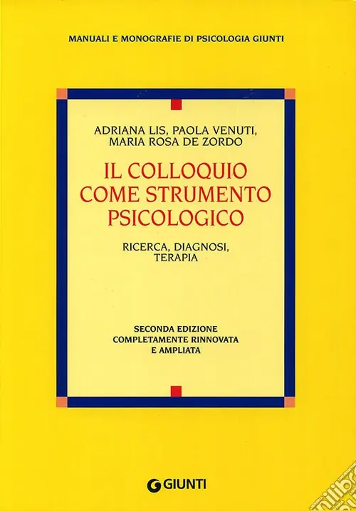 Il colloquio come strumento psicologico Soddisfatti O Rimborsati