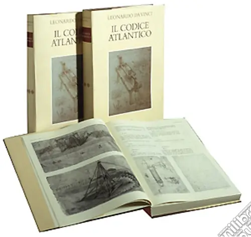 Il Codice Atlantico della Biblioteca ambrosiana di Milano Super Prezzo