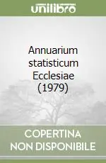 Annuarium statisticum Ecclesiae (1979) Vendita Finale