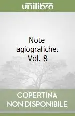 Note agiografiche. Vol. 8 Occasione