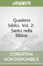 Prezzo Conveniente Quaderni biblici. Vol. 2 Santo nella Bibbia