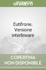 Eutifrone. Versione interlineare Direttamente Dal Produttore