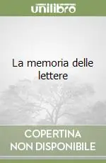 Compra Oggi Stesso La memoria delle lettere
