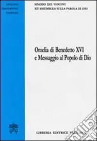 Direttamente Dal Produttore Omelia di Benedetto XVI e messaggio al popolo di Dio