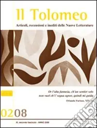Il Tolomeo. Articoli, recensioni e inediti delle nuove letterature. Ediz. italiana e inglese Consegna Rapida