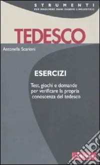 Ultima Occasione Tedesco. Esercizi