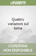 Ultimissimo Modello Quattro variazioni sul tema