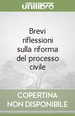 Ultimissimo Modello Brevi riflessioni sulla riforma del processo civile