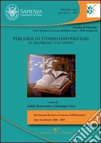 Acquista Ora Percorsi di studio universitari. Le matricole e lo studio