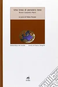 Offerta Una linea di pensiero teso. Bruno-Leopardi-Marin