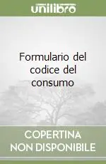Formulario del codice del consumo Più Venduto