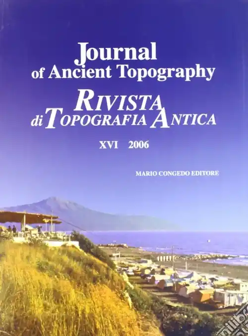 Compra Oggi Stesso Journal of ancient topography-Rivista di topografia antica. Ediz. bilingue. Vol. 16