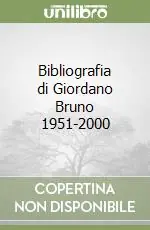 Bibliografia di Giordano Bruno 1951-2000 Sconto