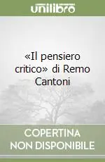 Compra Online «Il pensiero critico» di Remo Cantoni