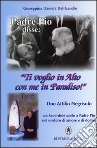 Padre Pio disse «ti voglio in alto con me in paradiso!». Don Attilio Negrisolo, un sacerdote unito a padre Pio nel mistero di amore e di dolore Vendita Finale