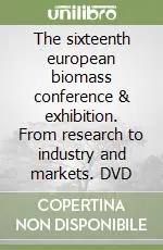 Direttamente Dal Produttore The sixteenth european biomass conference & exhibition. From research to industry and markets. DVD