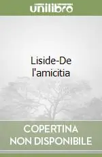 Offerta Speciale Liside-De l‘amicitia