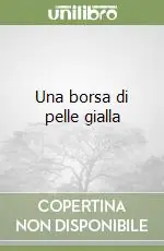 Una borsa di pelle gialla Esclusivo