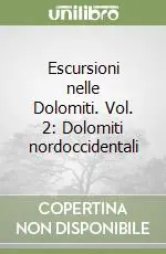 Escursioni nelle Dolomiti. Vol. 2 Dolomiti nordoccidentali Subito Disponibile
