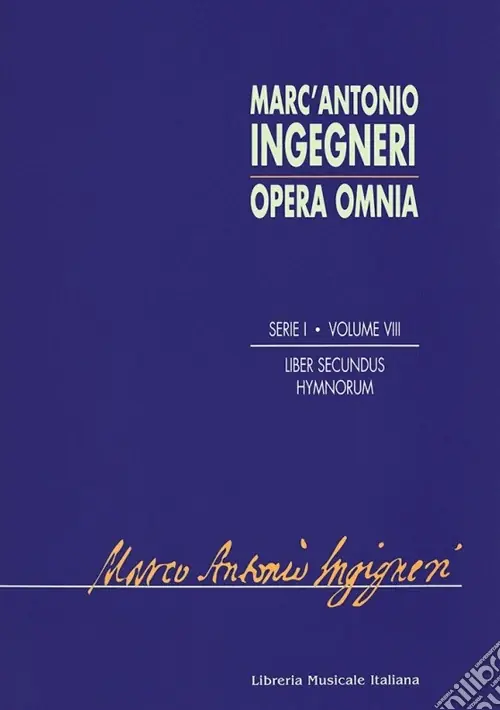 Di Tendenza Opera omnia serie prima musica sacra. Vol. 1 Liber secundus hymnorum