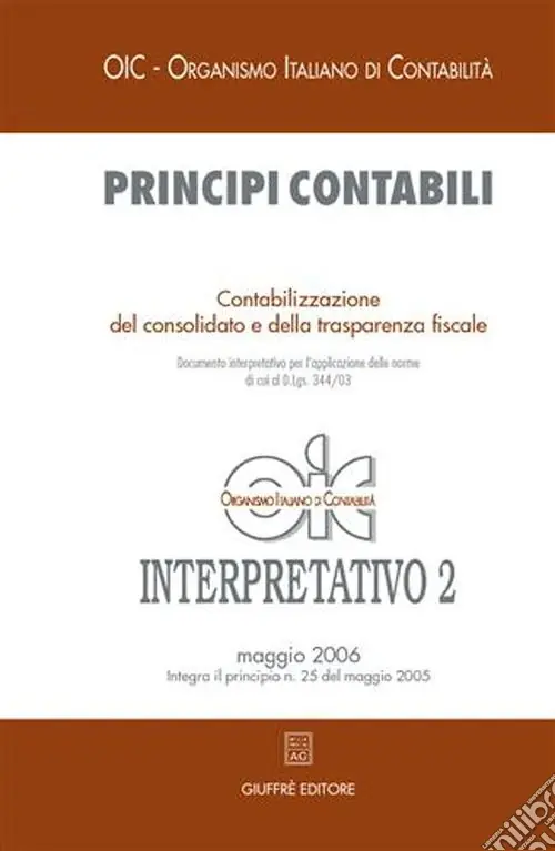 Principi contabili Offerta