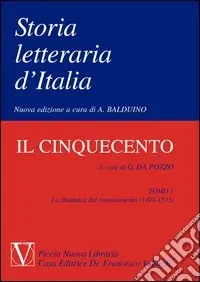 Storia letteraria d‘Italia. Il Cinquecento Prezzo Conveniente