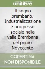 Il sogno brembano. Industrializzazione e progresso sociale nella valle Brembana del primo Novecento Professionale