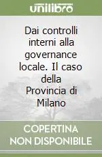 Affare Dai controlli interni alla governance locale. Il caso della Provincia di Milano