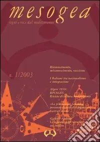 Prezzo Scontato Mesogea. Segni e voci dal Mediterraneo (2003). Vol. 1