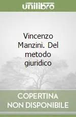 Vincenzo Manzini. Del metodo giuridico Pagamento Sicuro