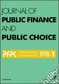 Must-Have Journal of public finance and public choice. Vol. 1